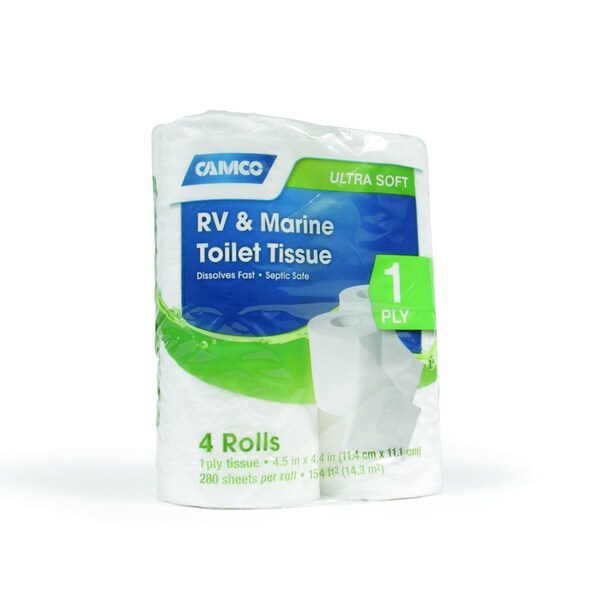 Camco TOILET PAPER RV 4ROLL 40276 Zoro